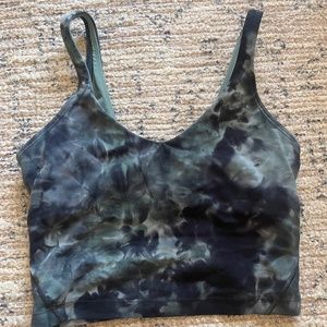 Lululemon bra tie dye size 4